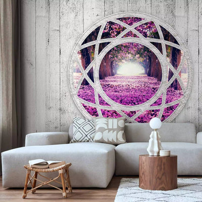 Wall Murals - Window view in Provence style with illusion effect, 60402 G-art