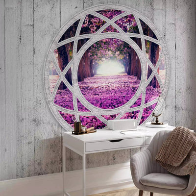 Wall Murals - Window view in Provence style with illusion effect, 60402 G-art