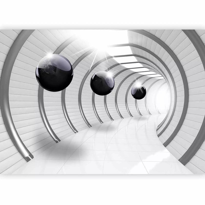 Hall Fototapeet ruumilise illusiooniga - Futuristlik tunnel G-ART