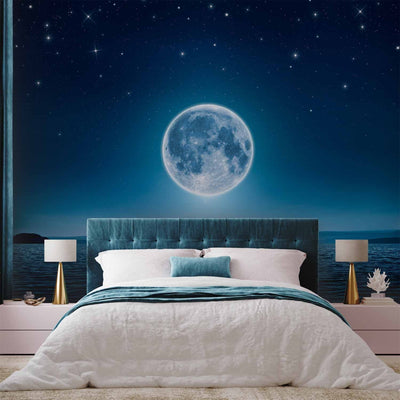 Wall Murals For bedroom - night sky - moon -night, 60555 g -art