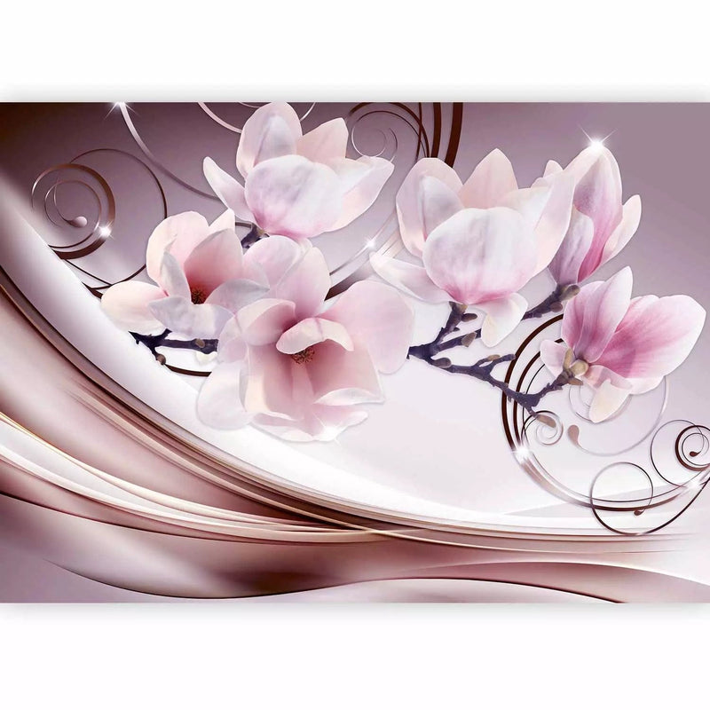 Wall Murals with magnolia pink flowers, 61915 - Buy profitable G -art