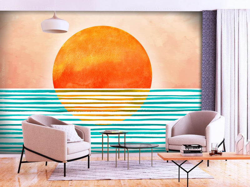 Fototapetes - Jūras ainava spilgtās krāsās, 137905 G-ART