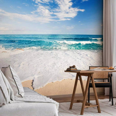 Wall Murals with a picture of the sea, ludmale and waves - Sea waves, 97311 G-ART