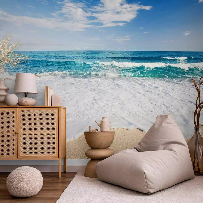 Wall Murals with a picture of the sea, ludmale and waves - Sea waves, 97311 G-ART