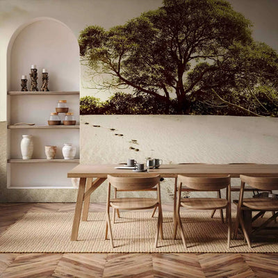 Wall Murals with green trees desert - with nature, 59908 G-ART