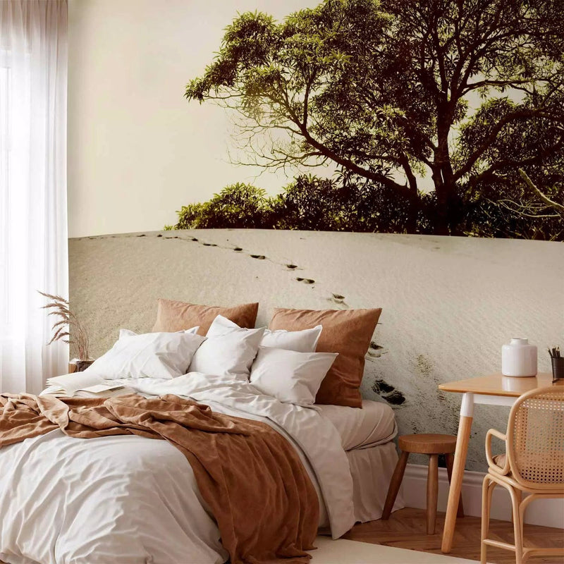 Wall Murals with green trees desert - with nature, 59908 G-ART