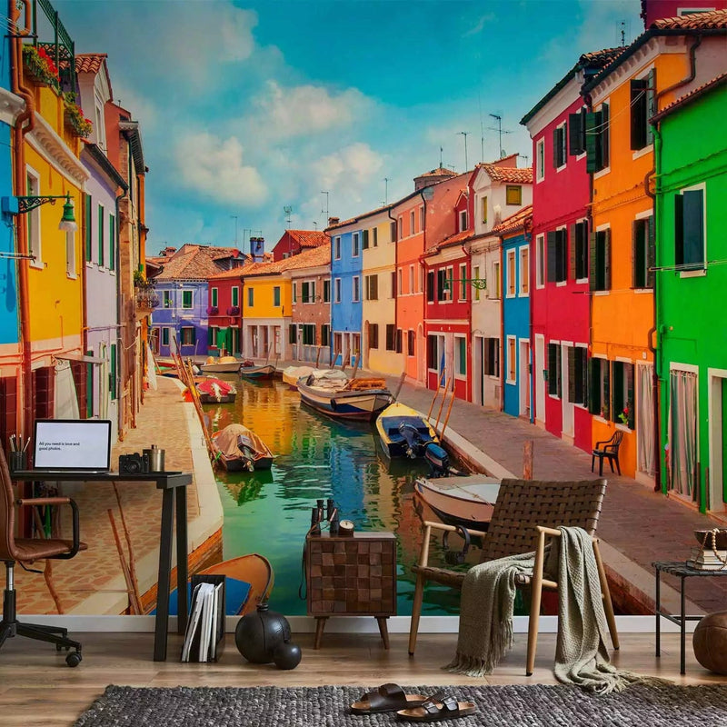 Wall Murals - Venice suburban architecture - Colorful homes G -Art