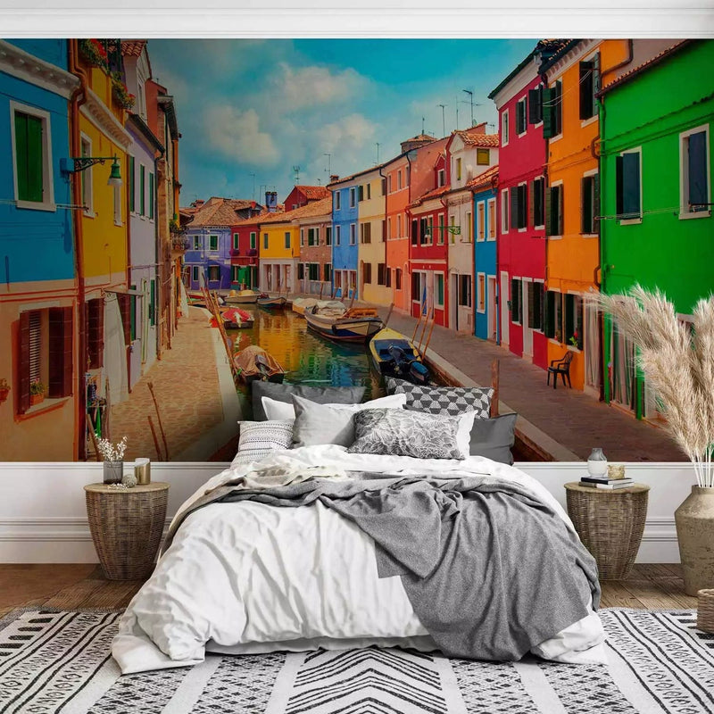 Wall Murals - Venice suburban architecture - Colorful homes G -Art