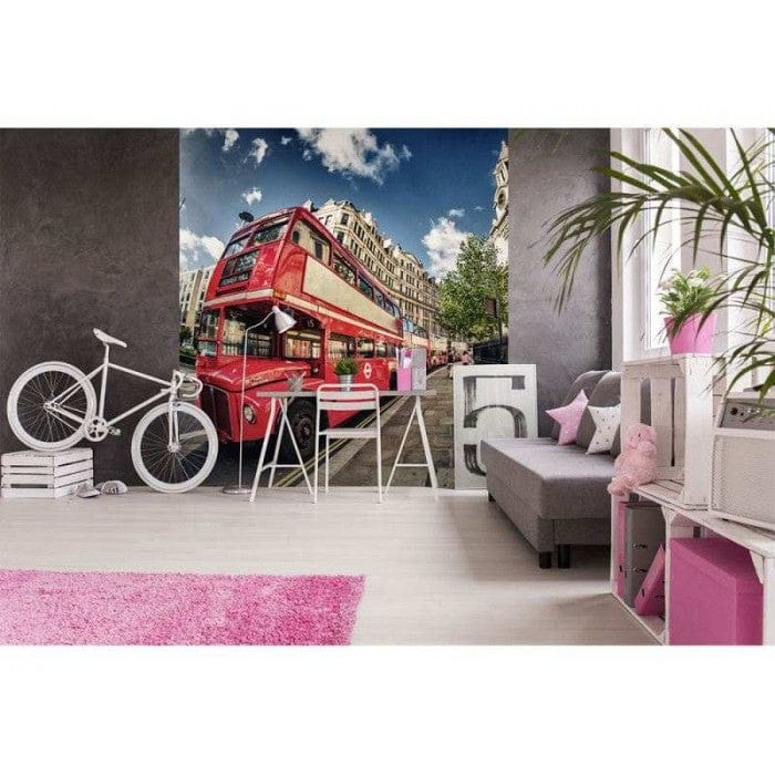 Fototapetes - Londonas sarkanais autobuss | Premium Flizelīns D-ART