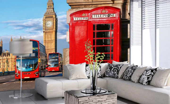 Fototapetes | Bigbens un Londona | Premium Flizelīns D-ART