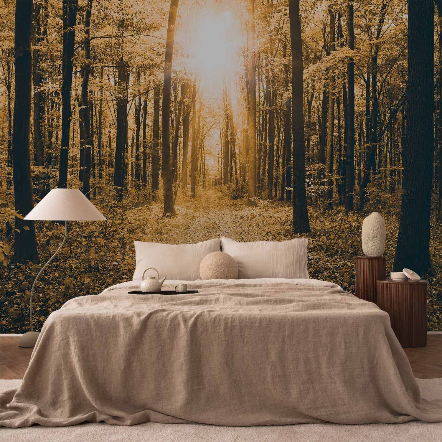 Fototapetes ar mežu - Maģiska gaisma, 64598  G-ART