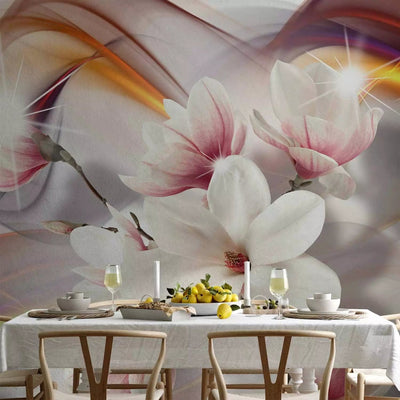 Wall Murals with magnolia flowers, 62464 - multicolored G -art