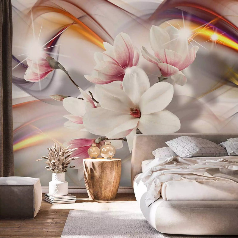 Wall Murals with magnolia flowers, 62464 - multicolored G -art