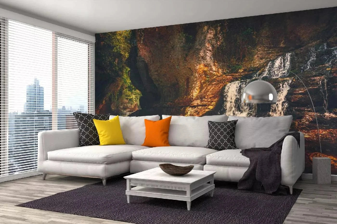 Fototapetes - Martvili kanjons, N3195, 375x250 cm, brūnā krāsā D-ART