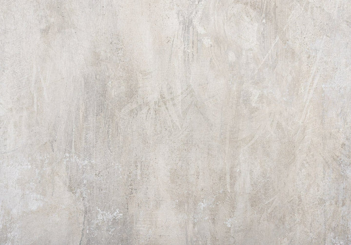 Fototapetes - Miers prātā – silti pelēks fons modernā stilā ar lapām G-ART