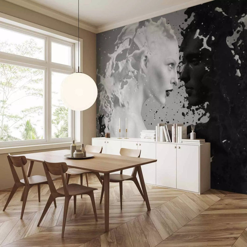 Modern Wall Murals for female and male silhouettes, 63933 G-ART