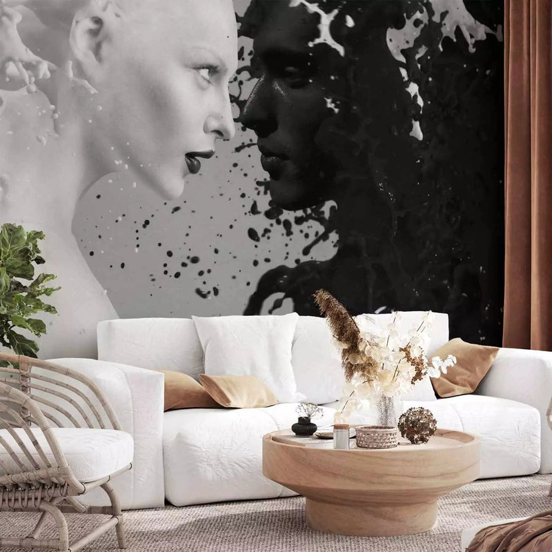 Modern Wall Murals for female and male silhouettes, 63933 G-ART