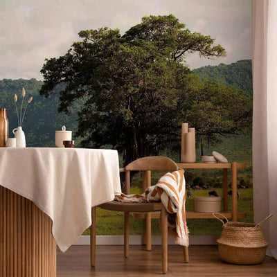 Wall Murals with green nature - in the Ngorongoro Crater, 59947 G-ART