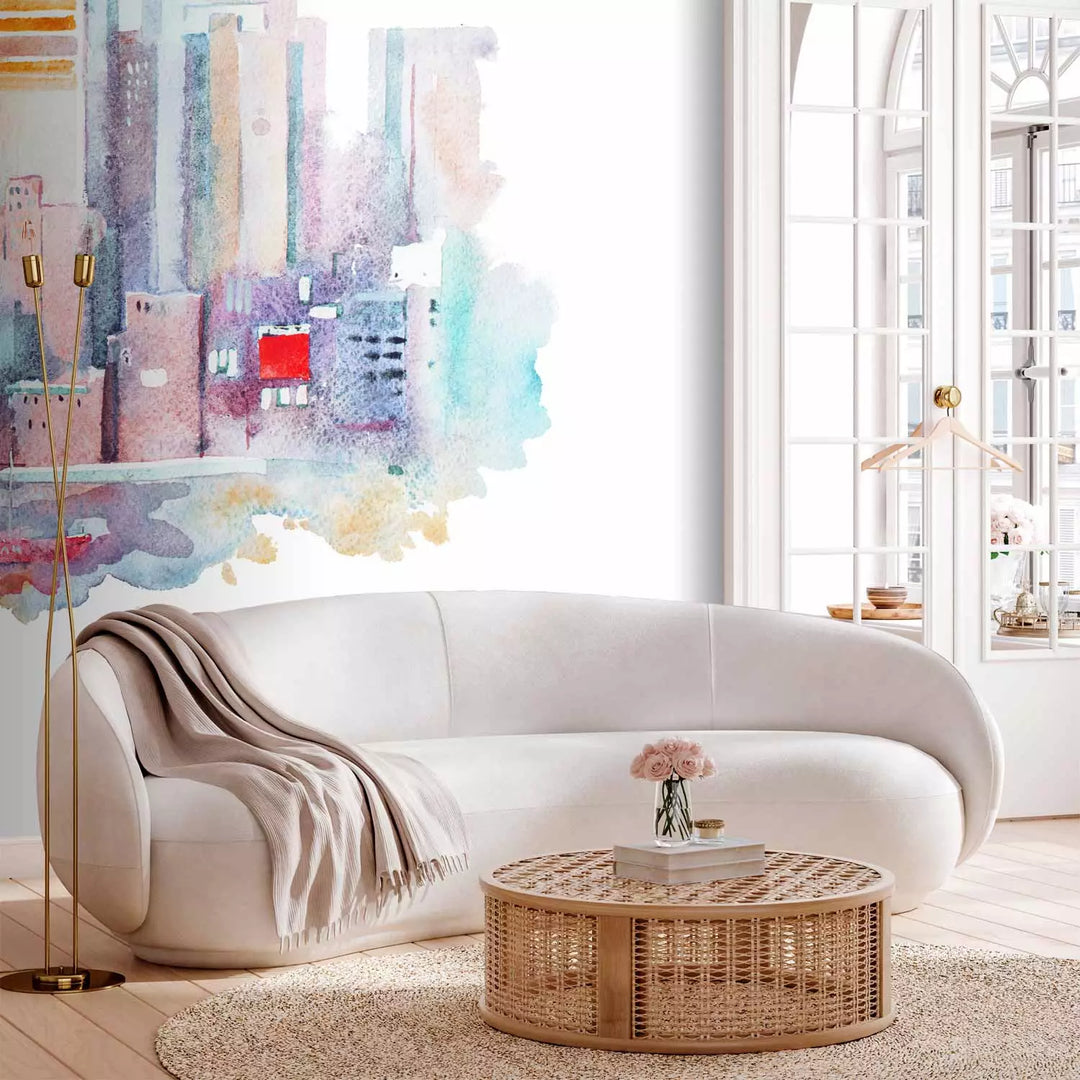 Fototapetes - Ņujorkas ainava ar akvareli - d-B-10042-a-a G-ART