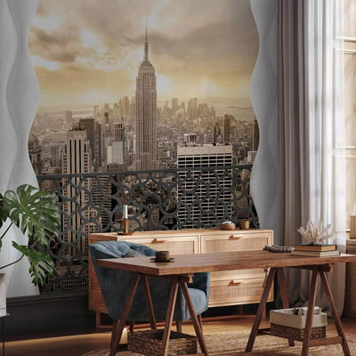 Wall Murals - View from the window - New York Architecture at sunset, 62314 G -art