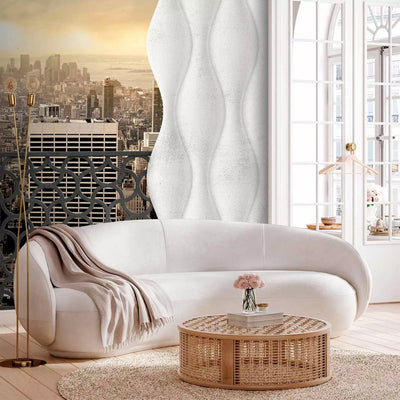 Wall Murals - View from the window - New York Architecture at sunset, 62314 G -art