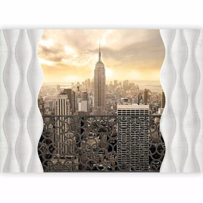 Wall Murals - View from the window - New York Architecture at sunset, 62314 G -art