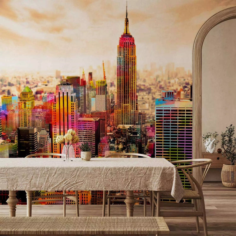 Wall Murals with New York, multicolored - New York Colors, 61571 G -Art