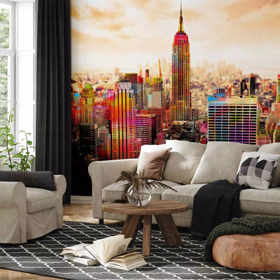 Wall Murals with New York, multicolored - New York Colors, 61571 G -Art