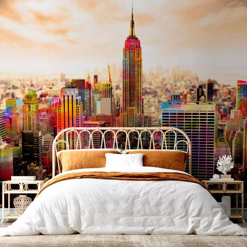 Wall Murals with New York, multicolored - New York Colors, 61571 G -Art