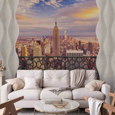 Wall Murals With New York sunset view from a large terrace, 62315 g-art