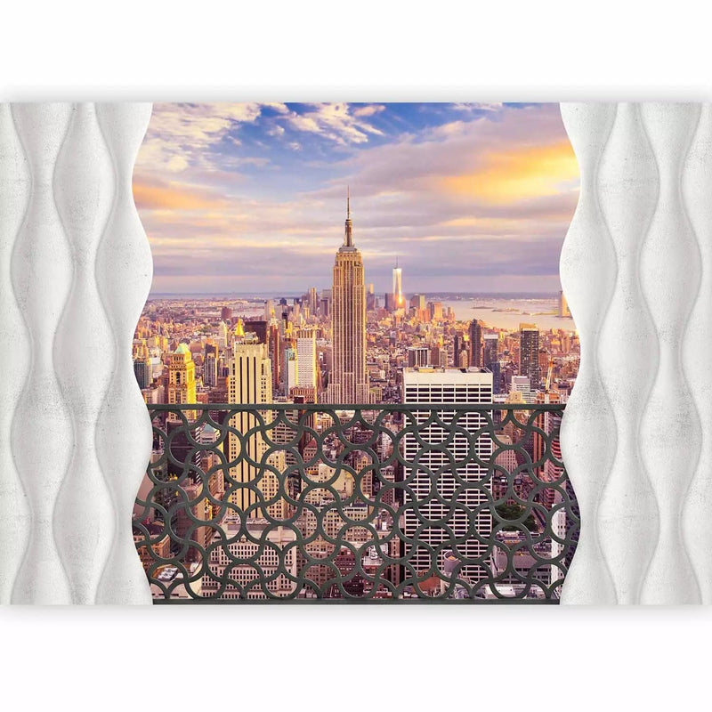 Wall Murals With New York sunset view from a large terrace, 62315 g-art