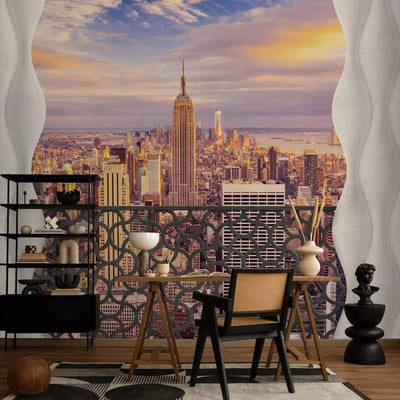 Wall Murals With New York sunset view from a large terrace, 62315 g-art