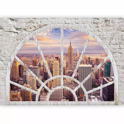 Wall Murals - View from the window to New York - city architecture, 62433g -art