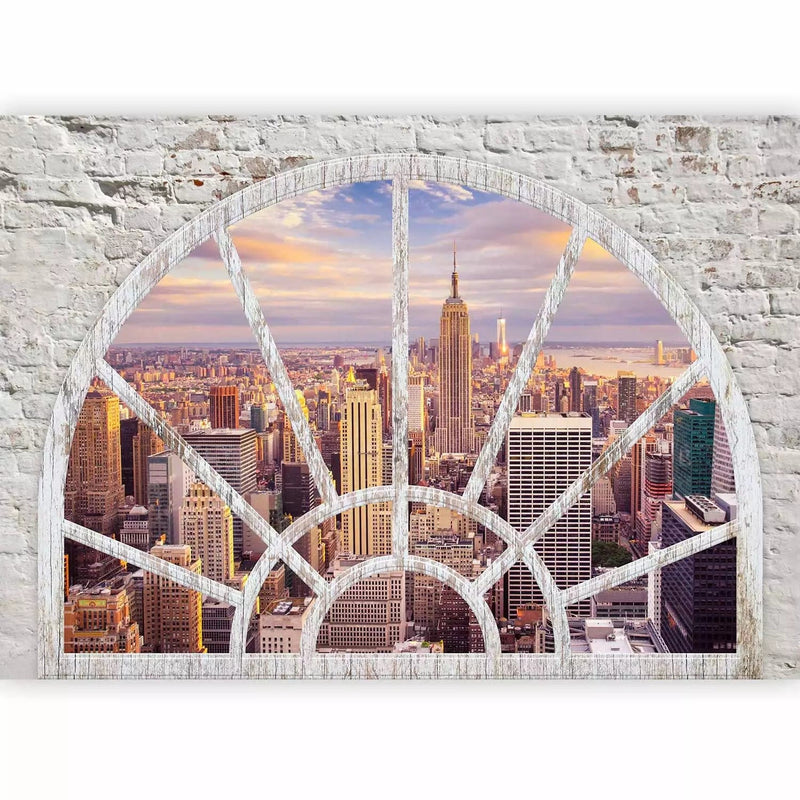 Wall Murals - View from the window to New York - city architecture, 62433g -art