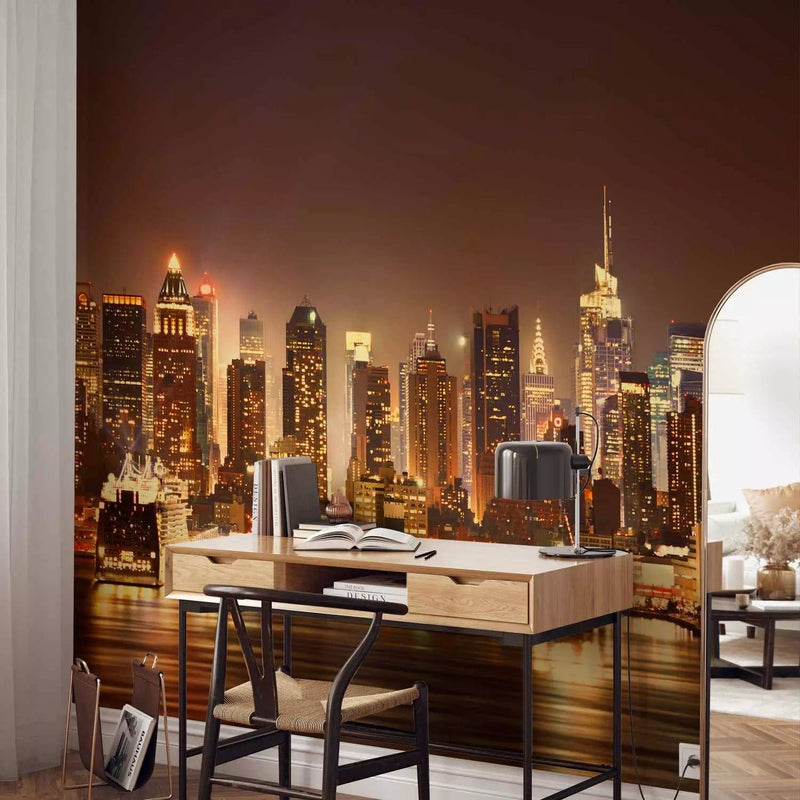 Wall Murals - New York Night Panorama, See, 64434 G-Art