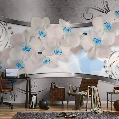 Wall Murals - Orchids with blue accents - 61364 - Buy G -Art