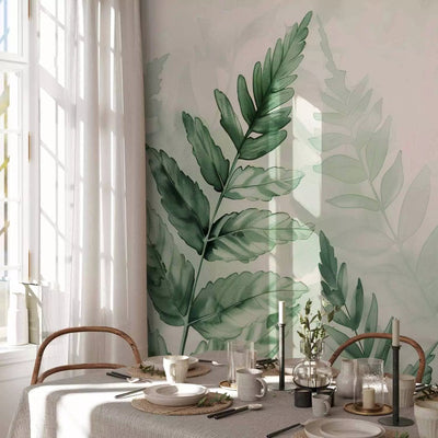 Wall Murals - Ferns in a misty forest, 161117 - buy online G-ART