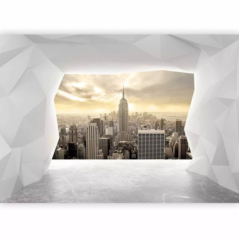 Wall Murals - Architecture - View of the Window to New York, 66243 G -Art