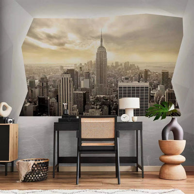 Wall Murals - Architecture - View of the Window to New York, 66243 G -Art