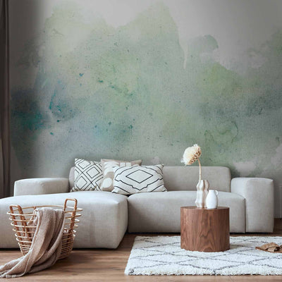 Wall Murals - Pastel -colored peppermint green abstraction - 135569 G -art