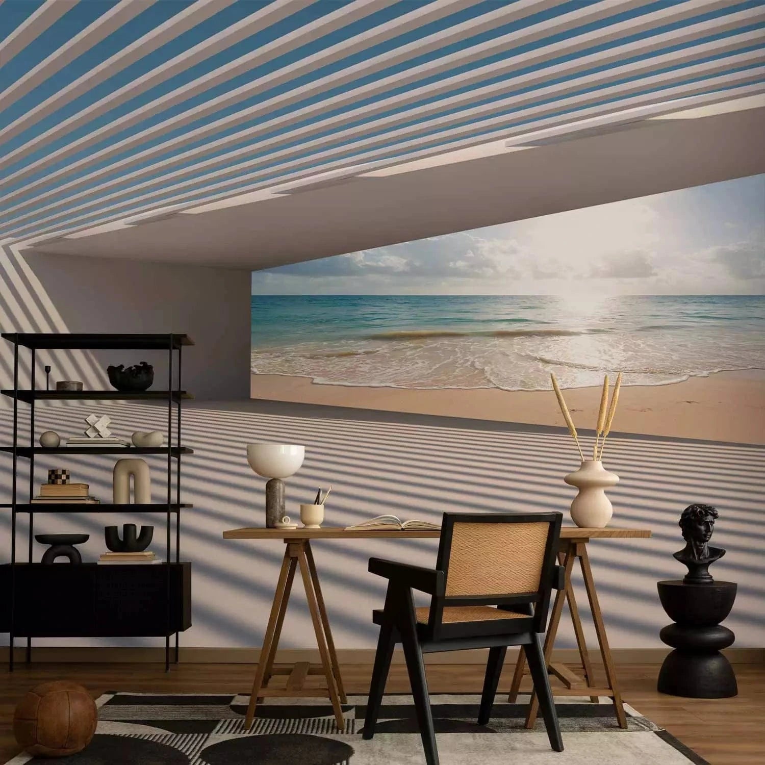 Fototapetes - Pilsētas pludmale, 88826 Tapetenshop.lv