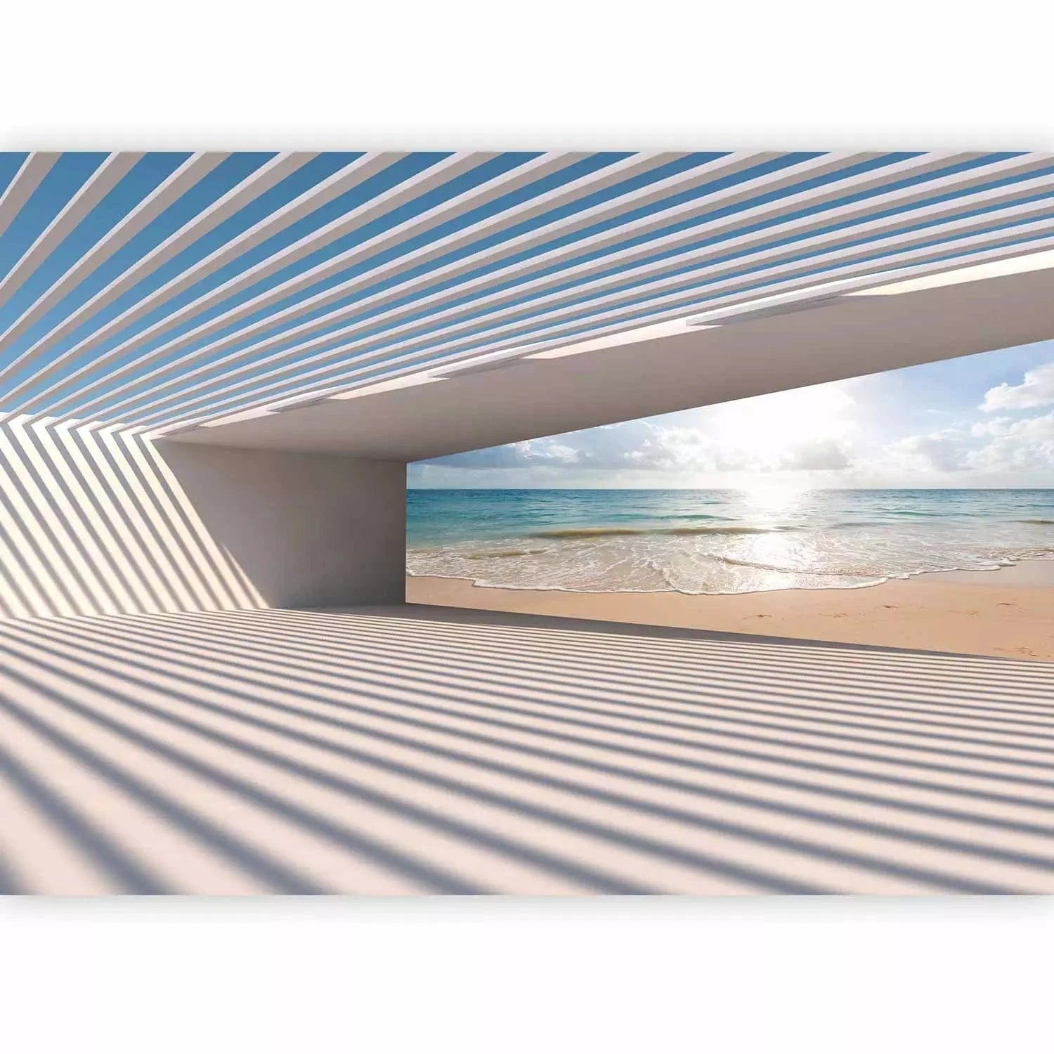 Fototapetes - Pilsētas pludmale, 88826 Tapetenshop.lv