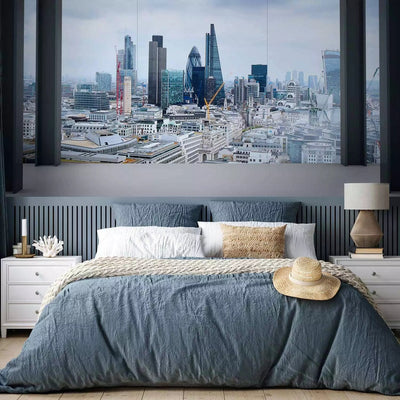 Wall Murals with the big city - city view - London, 64268g -art