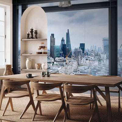 Wall Murals with the big city - city view - London, 64268g -art