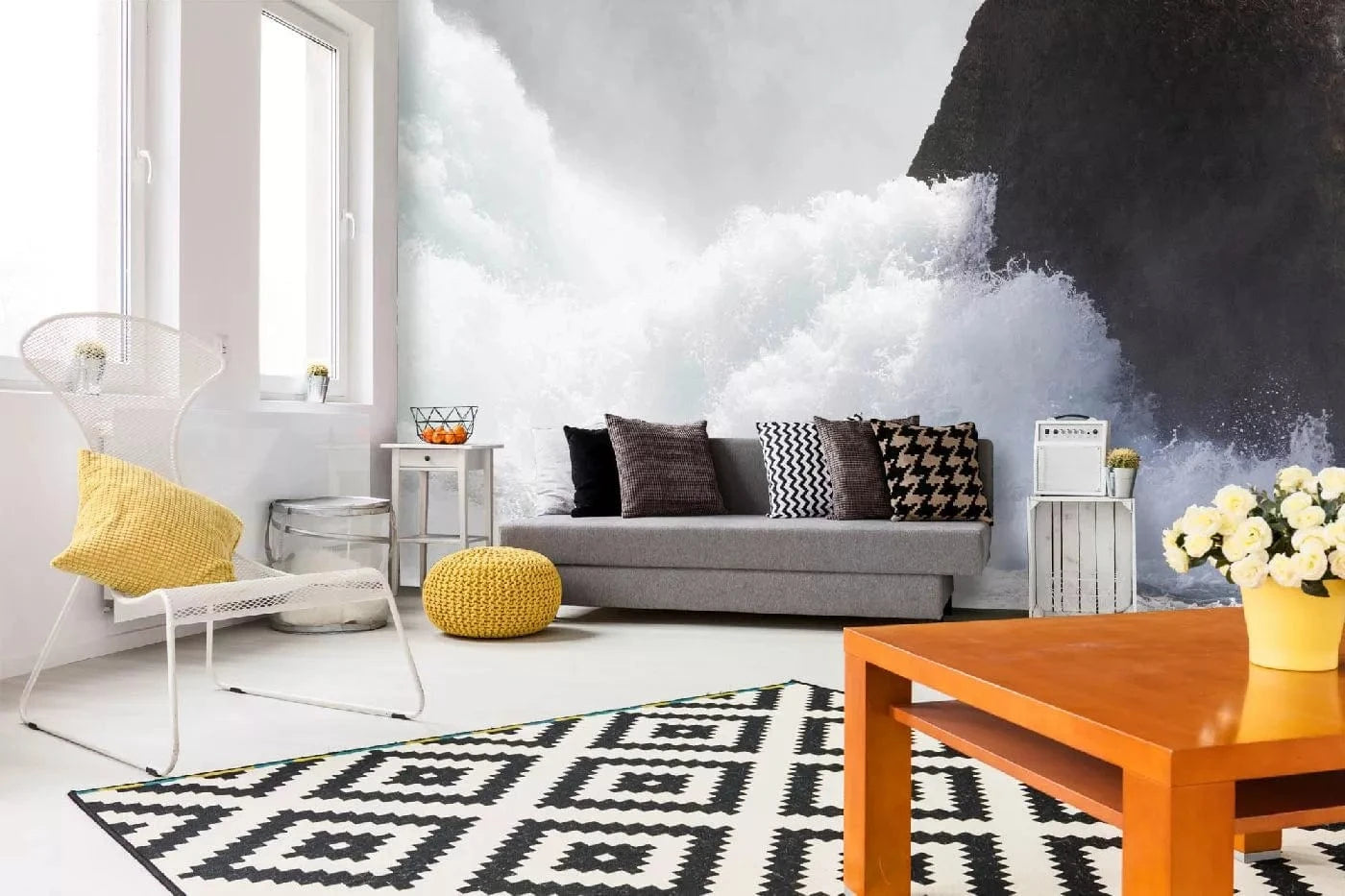 Fototapetes - Reinas ūdenskritumi, N3196 - ūdens speks D-ART