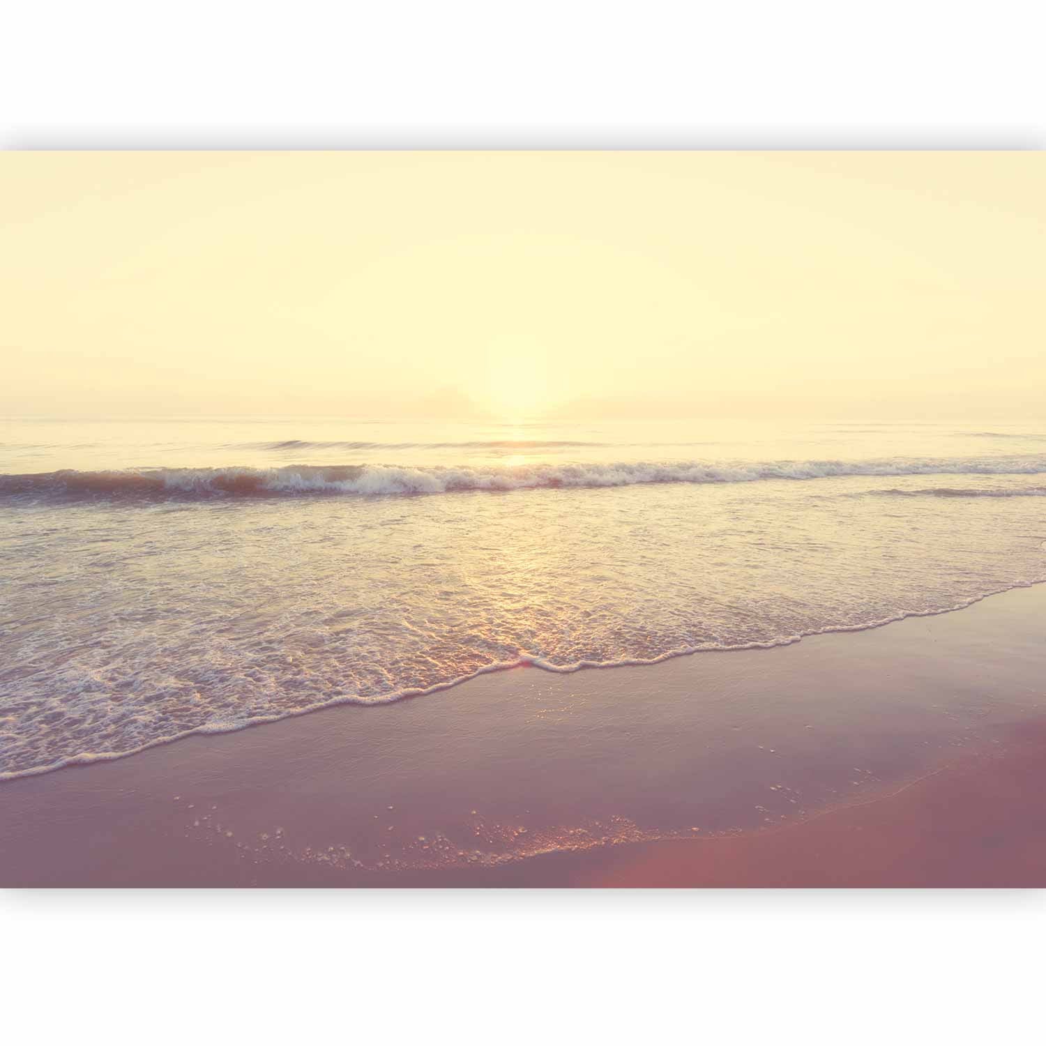 Fototapetes ar jūru un skaistu skatu - Rīta pludmalē, 64889  G-ART