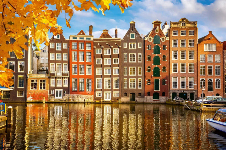 Fototapete | Amsterdama Rudenī | Ekoloģiskas Flizelīna Tapetes D-ART