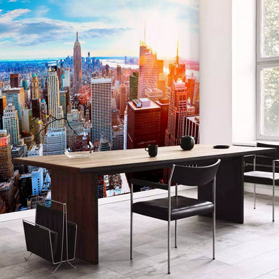 Wall Murals Office - sunrise over Manhattene, 98590g -art