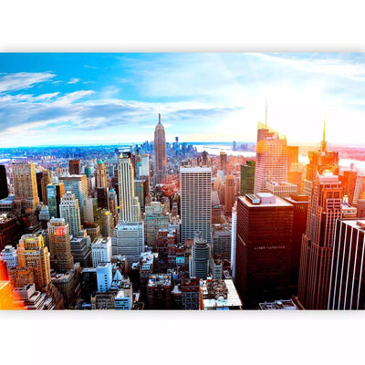 Wall Murals Office - sunrise over Manhattene, 98590g -art