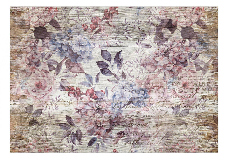 Fototapetes - Skaista kompozīcija ar ziediem vintāžās stilā, 138453 G-ART